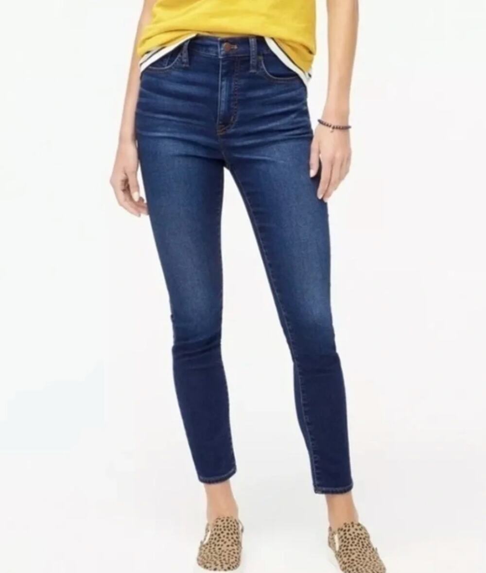 NWT J. Crew 10" High Rise Skinny Jegging in Signature Stretch BA791 Size 25